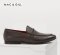 Barnes Braided Band Moccassin Leather Shoes for Men