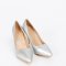 รองเท้าส้นสูง ดีไซน์หัวแหลม Silver Caldora High Heels MAC & GILL Silver