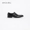 MAC&GILL Oxfords Black Oxford Loafers For Business and Casual wear