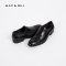 MAC&GILL Oxfords Black Oxford Loafers For Business and Casual wear