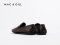 รองเท้าบูทผู้ชายหนังแท้แบบ Loafer Slip on Genuine Premium Leather Shoes