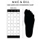 MAC&GILL รองเท้าผู้ชายหนังแท้แบบผูกเชือกถูกระเบียบทางการสีดำ WHOLECUT LEATHER LACE UP SHOES