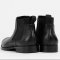 Mac&Gill grained leather boots Chelsea in Black รองเท้าบูธผู้ชายหนังแท้