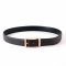Mac&GILL ITALIAN-MADE LEATHER BELT WITH Rose Gold BUCKLE