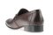 รองเท้าหนังแท้แบบสวมใส่ทางการคลาสสิกน้ำตาลเข้ม Classic Moc Toe Leather Loafers