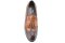 Tassel Wingtip Fringe Genuine Leather Loafers - Brown