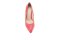 Pointed Toe High Pumps - Red