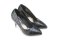 Embossed Pumps - Black