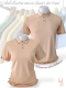 เสื้อโปโลสีพาสเทล Pastel collar shirt polo โปโลปกเชิ้ตพาสเทล เนื้อผ้า Air Feel เนื้อผ้านุ่ม แห้งไวระบายอากาศดีเยี่ยม ไม่เหนอะหนะ ไม่มีกลิ่นอับชื้น #เสื้อโปโลสีฟ้าอมเขียว #เสื้อโปโลสีฟ้าคราม #เสื้อโปโลสีครีม #เสื้อโปโลสีเบจ #เสื้อโปโลสีกากี #เสื้อโปโลสีกาก
