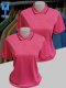 เสื้อโปโลสีชมพู ผ้าคลูบาลานซ์