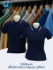 เสื้อโปโลสีกรมท่า ผ้าทีเคพรีเมี่ยม