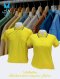 เสื้อโปโลสีเหลือง ผ้าทีเคพรีเมี่ยม
