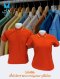 เสื้อโปโลสีส้ม ผ้าทีเคพรีเมี่ยม
