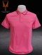 เสื้อโปโลสีชมพู ผ้าคลูบาลานซ์