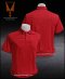เสื้อโปโลสีแดง ผ้าคลูบาลานซ์