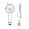 AMERICAN STANDARD ชุดฝักบัวสายอ่อน รุ่น F46103-CHADYHS