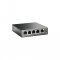 TP-LINK TL-SF1005P 5-Port 10/100Mbps Desktop Switch with 4-Port PoE