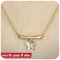Butterfly Diamond Necklace (FREE Italy Gold Necklace)