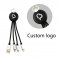 4 in 1 USB Cable Keychain with LED Logo