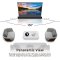 จอโปรเจคเตอร์แบบมอเตอร์ สำหรับตั้งพื้น VIVIDSTORM S ALR Motorized Tension Floor Rising Obsidian Long Throw ALR Projector Screen สำหรับโปรเจคเตอร์ระยะฉายปกติ ให้ภาพที่สดใส แม้ในห้องที่มีแสง สินค้ามีขนาดตั้งแต่ 72-150 นิ้ว