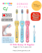 แปรงสีฟันเด็กนำเข้าจากประเทศญี่ปุ่น (ชุดหนูน้อยฟันดี ) Toothbrush for kids  子供用歯ブラシ