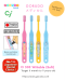 แปรงสีฟันเด็กนำเข้าจากประเทศญี่ปุ่น (ชุดหนูน้อยฟันดี ) Toothbrush for kids  子供用歯ブラシ