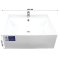 Blue diamond, Above counter basin, square washbasin, model FH4722