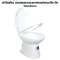 Blue diamond, Hand flush toilet, model FH3152 (soft close lid)