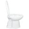 Blue diamond, Hand flush toilet, model FH3152 (soft close lid)