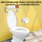 Blue diamond, Hand flush toilet, model FH3153 (soft close lid)