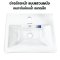 Blue diamond, round wall hung washbasin, model FH402