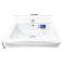 Blue diamond, round wall hung washbasin, model FH402