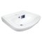 Blue diamond, Wall hung basin, square washbasin, model FH4844