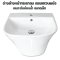 Blue diamond, Wall Mounted Wash Basin, model FH4866