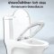 Blue diamond one piece Sanitary Ware model FH1714 dual system(press top)