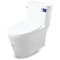 Blue diamond one piece Sanitary Ware model FH1822 single flush (press on side)