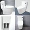 Blue diamond one piece Sanitary Ware model FH1822 single flush (press on side)