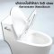 Blue diamond one piece Sanitary Ware model FH1844 single flush (press on side)