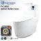 Blue diamond สุขภัณฑ์ชิ้นเดียว รุ่น FH1866T ระบบคู่(กดบน)