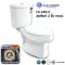 Blue diamond สุขภัณฑ์สองชิ้น รุ่น FH 2461T ระบบคู่(กดบน)