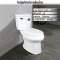 Blue diamond Two piece toilet model FH 2463S single flush(press on side)