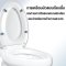 Blue diamond Two piece toilet model FH 2463S single flush(press on side)