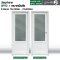 Venitte, UPVC DOOR (glass panel) model FH-MR