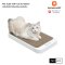 HomeRunPet Scale with Cat Scratcher เครื่องชั่งสัตว์เลี้ยงพร้อมแผ่นลับเล็บ