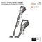 Deerma Vacuum Cleaner DX700 / DX700S เครื่องดูดฝุ่นแบบด้ามจับพลังมอเตอร์แรงดูดสูงถึง 15,000 Pa
