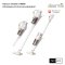Deerma Vacuum Cleaner DX888 เครื่องดูดฝุ่นแบบด้ามจับแยกขยะและฝุ่น ดูดฝุ่นได้นาน กรอง 3 ชั้น