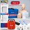 Yuwell HeartSave Y8 Automated External Defibrillator (AED) – Promotion Package 3 with Floor Standing Cabinet AED Cabinet & CPR Training Manikin