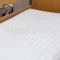 White Microtex Fitted Bed Sheet 3.5 ft for Hospital & Patient Beds