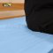 ผ้าปูที่นอนรัดมุม ขนาด 3.5 ฟุต สีฟ้า Cotton 100% พรีเมี่ยม เนื้อผ้าหนา สำหรับเตียงผู้ป่วย