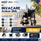 รถเข็นวีลแชร์แบบแมนนวล พับได้ รุ่นใหม่ USA ยี่ห้อ Invacare รุ่น Action 2 NG Transit Lite